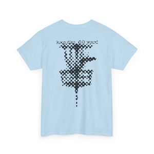 Halftone Basket Heavy Cotton Tee - Double Sided