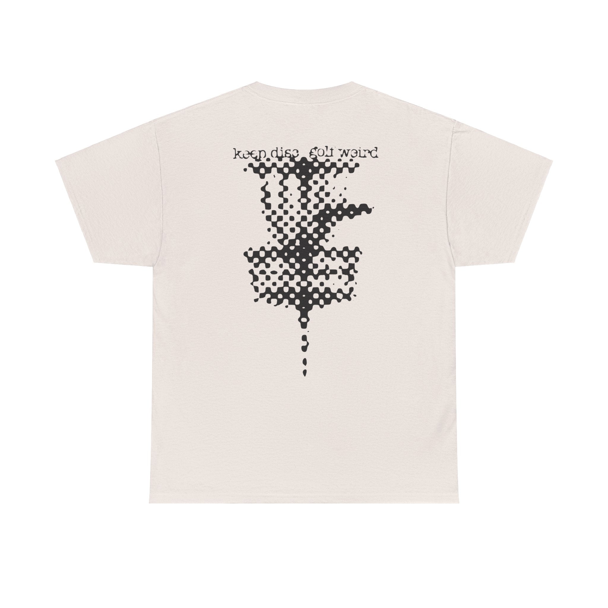 Halftone Basket Heavy Cotton Tee - Double Sided