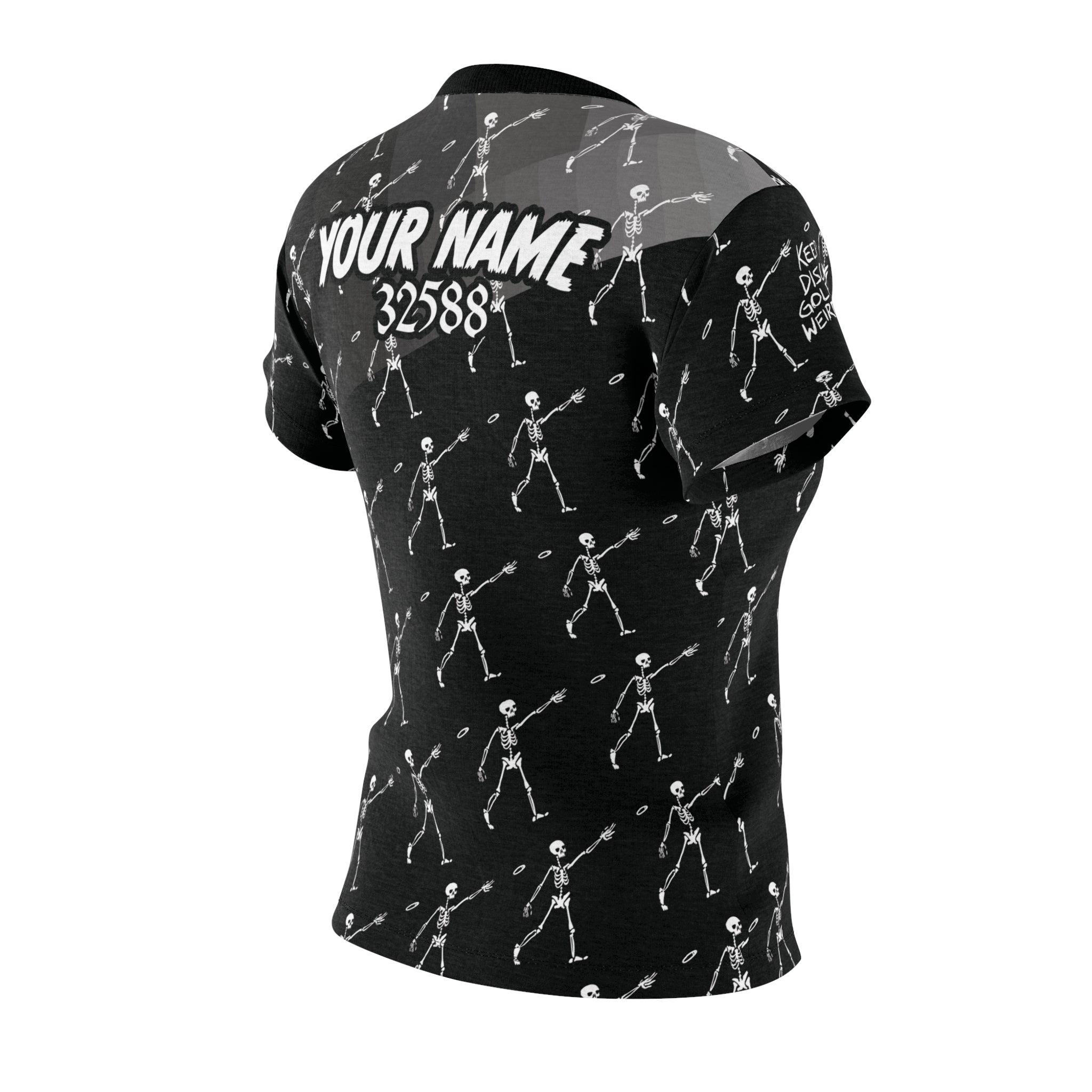 Skeleton Thrower Ladies Drifit - Custom Jersey