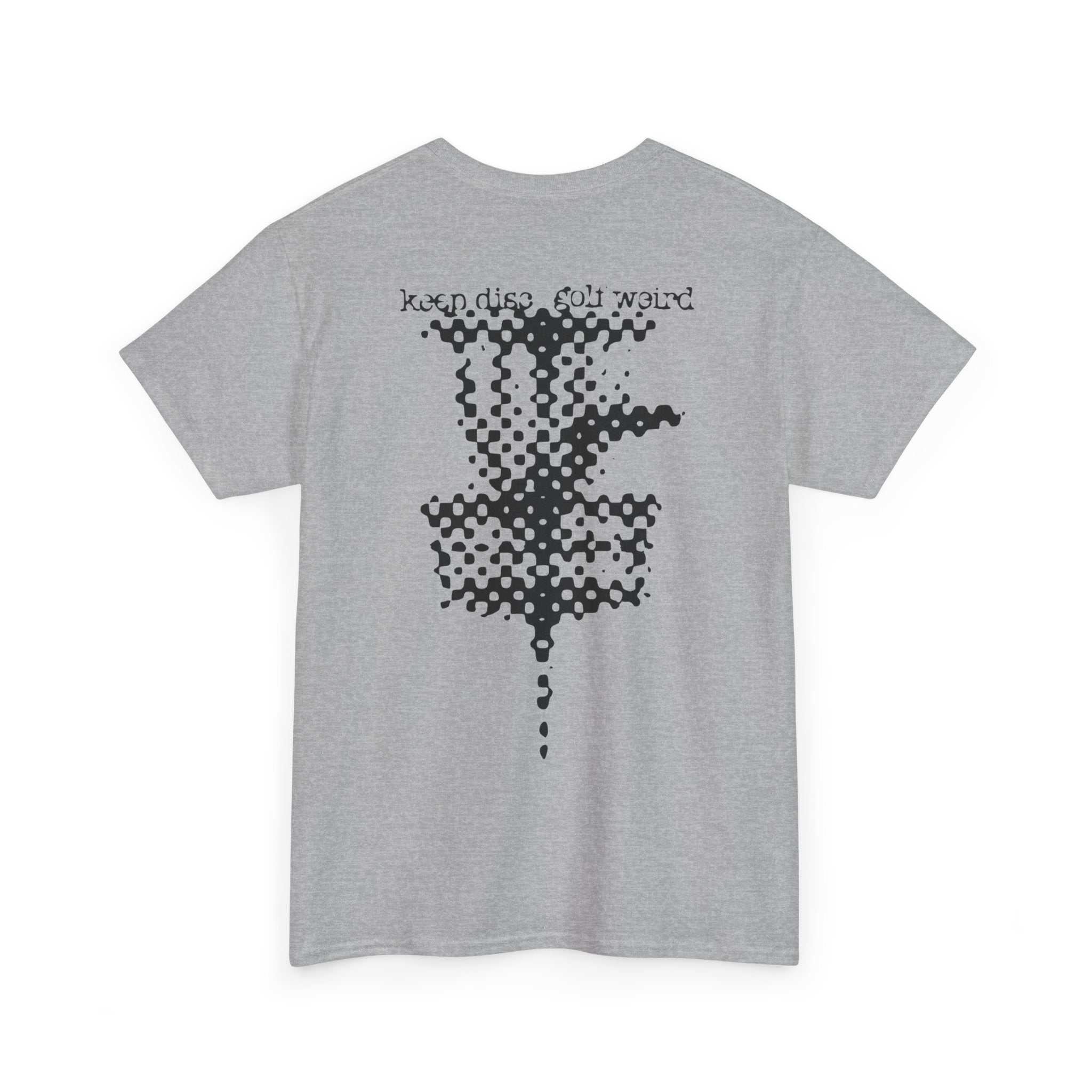 Halftone Basket Heavy Cotton Tee - Double Sided