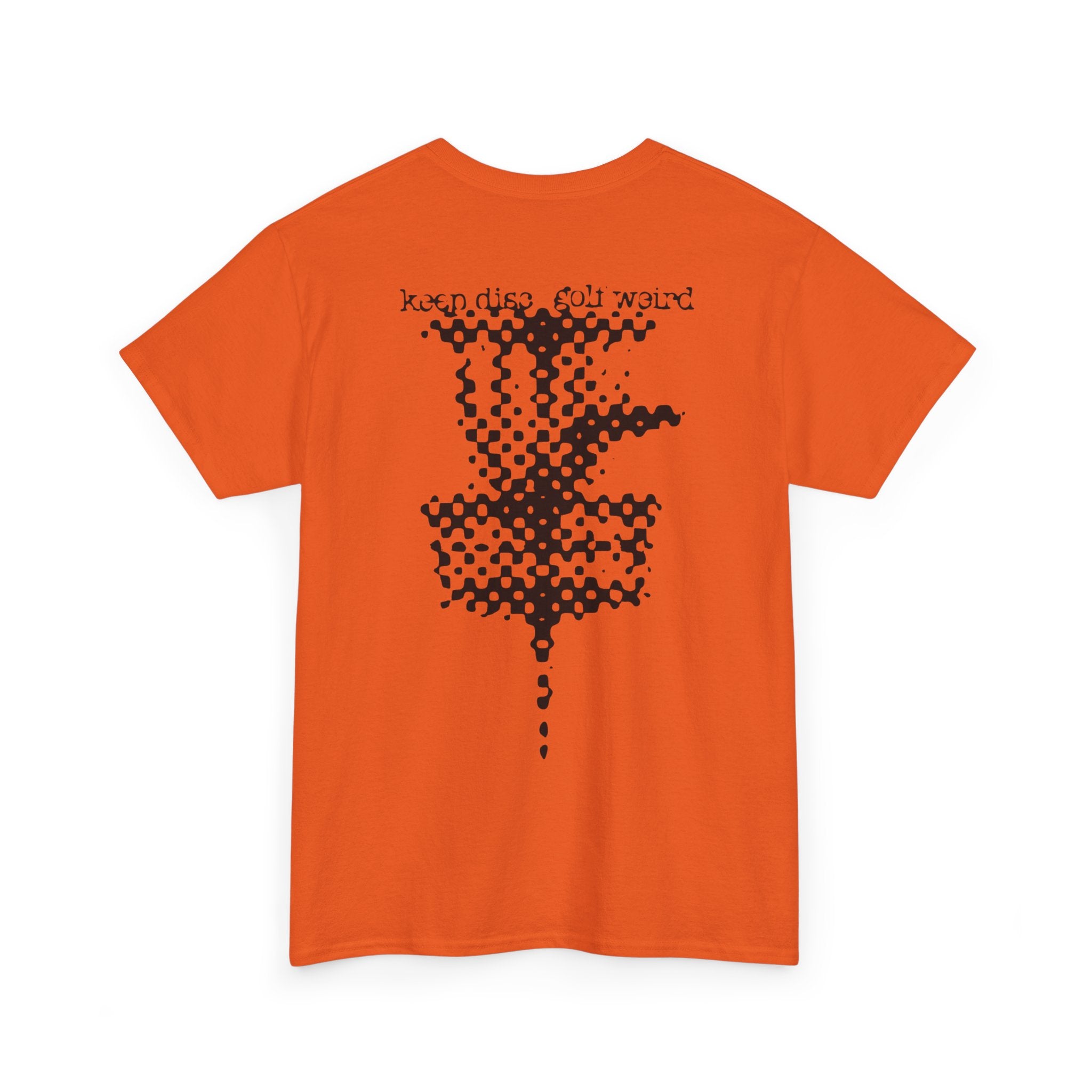 Halftone Basket Heavy Cotton Tee - Double Sided