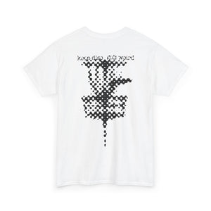 Halftone Basket Heavy Cotton Tee - Double Sided