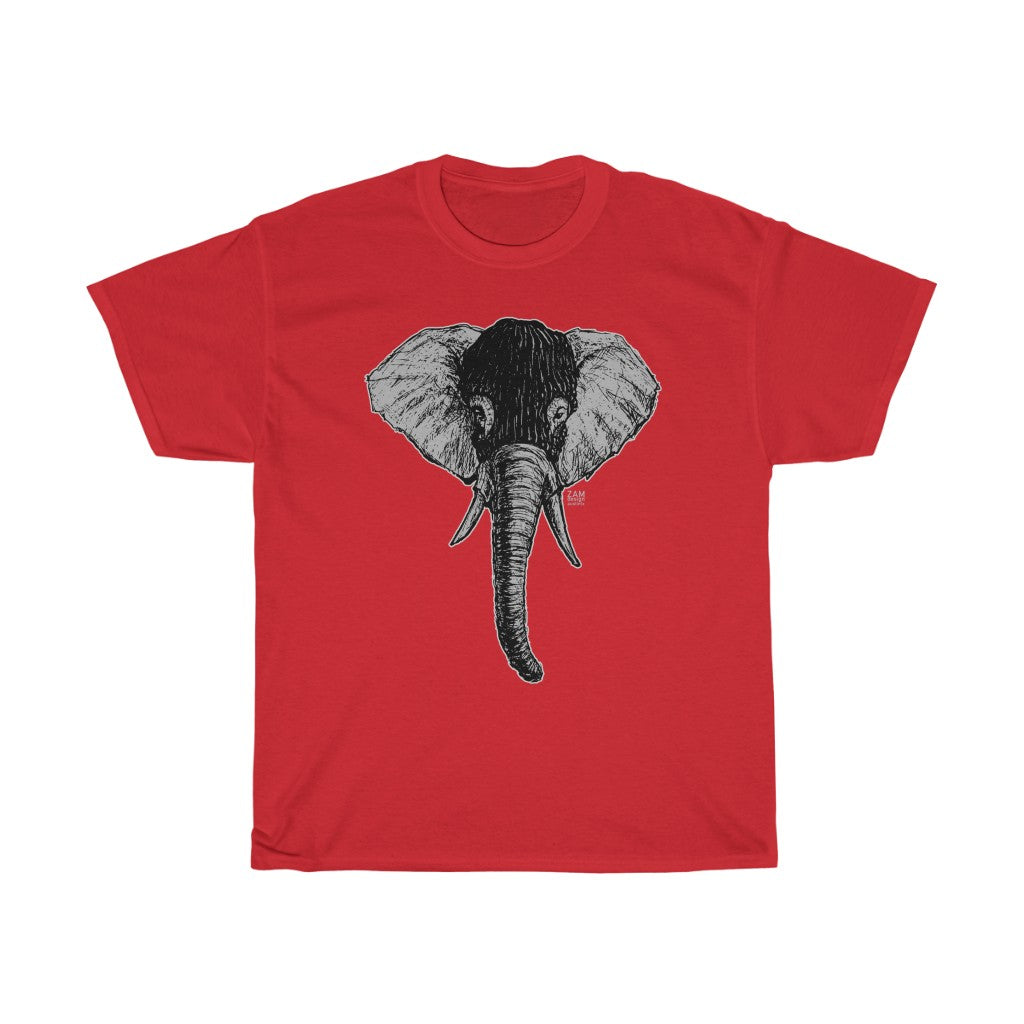 Thug Life Elephant Heavy Cotton Tee