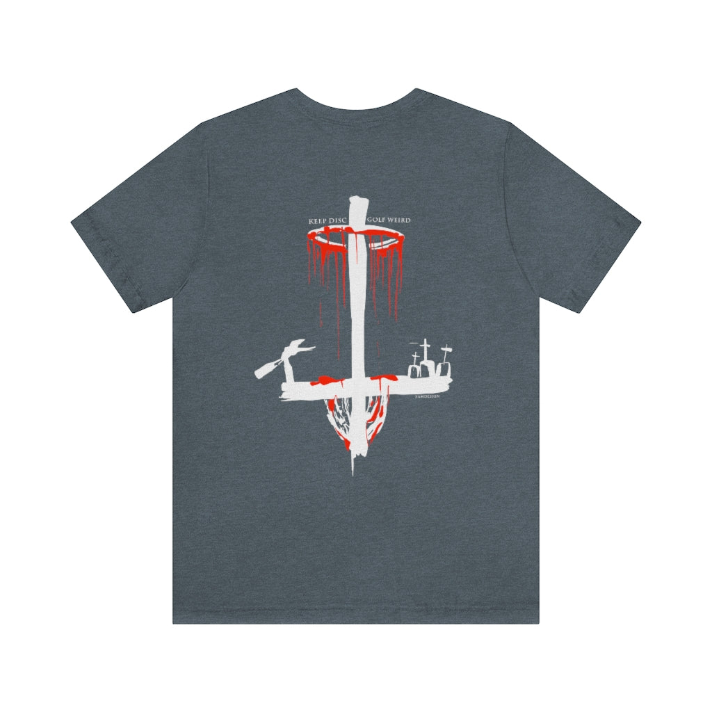 Inverted Cross Basket Tee