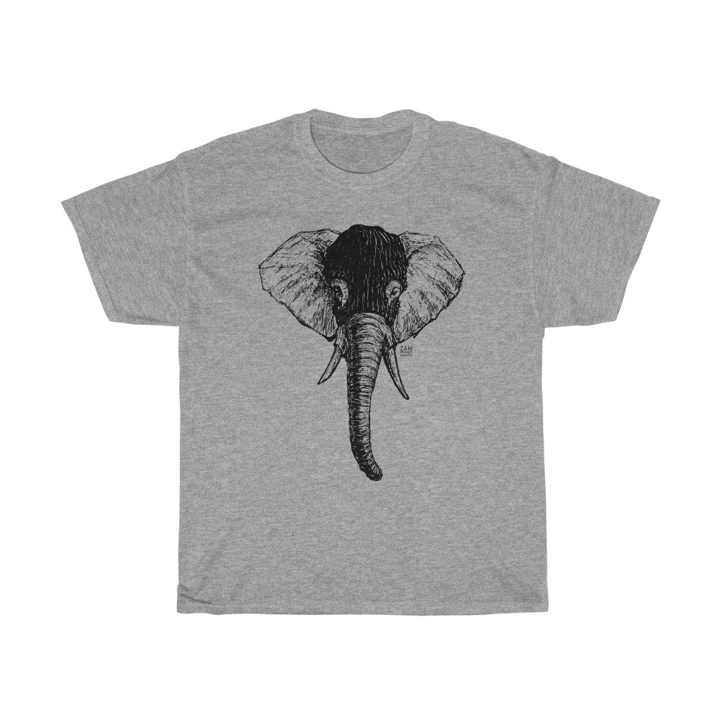 Thug Life Elephant Heavy Cotton Tee