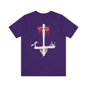 Inverted Cross Basket Tee