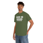 Load image into Gallery viewer, God Is Good Heavy Cotton Tee
