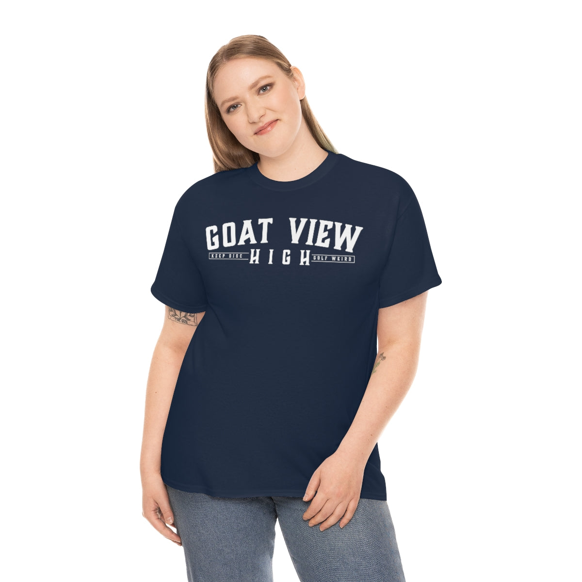 Goat View Heavy Cotton Tee