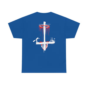 Inverted Cross Basket Heavy Tee