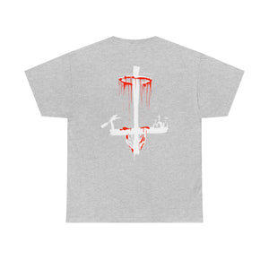 Inverted Cross Basket Heavy Tee