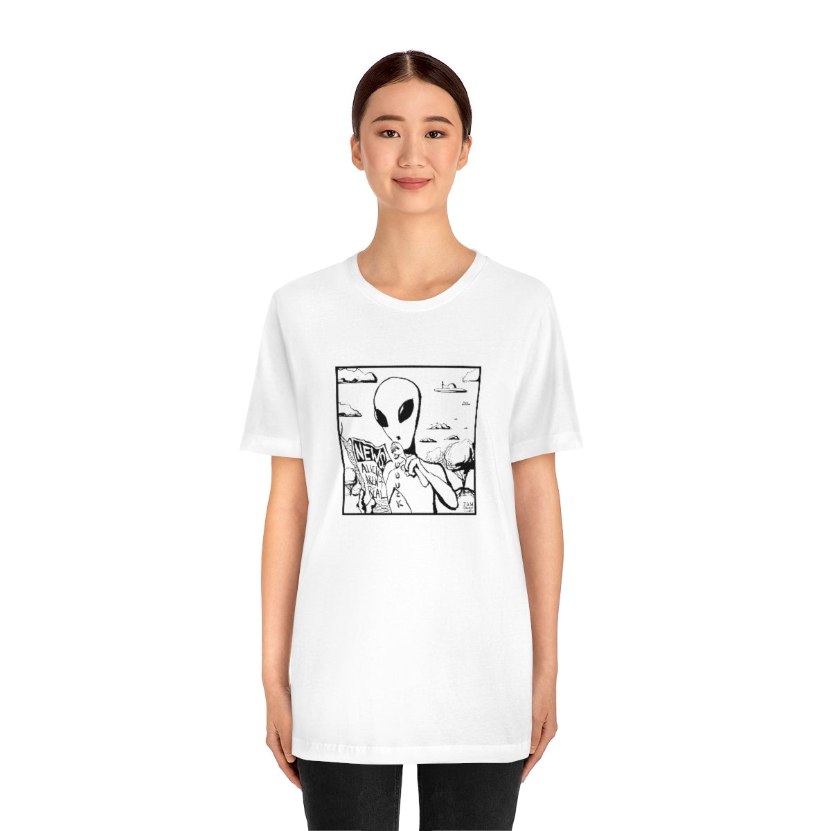 Aliens Aren't Real Tee
