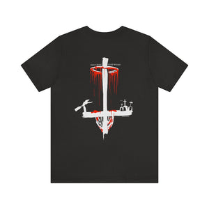 Inverted Cross Basket Tee