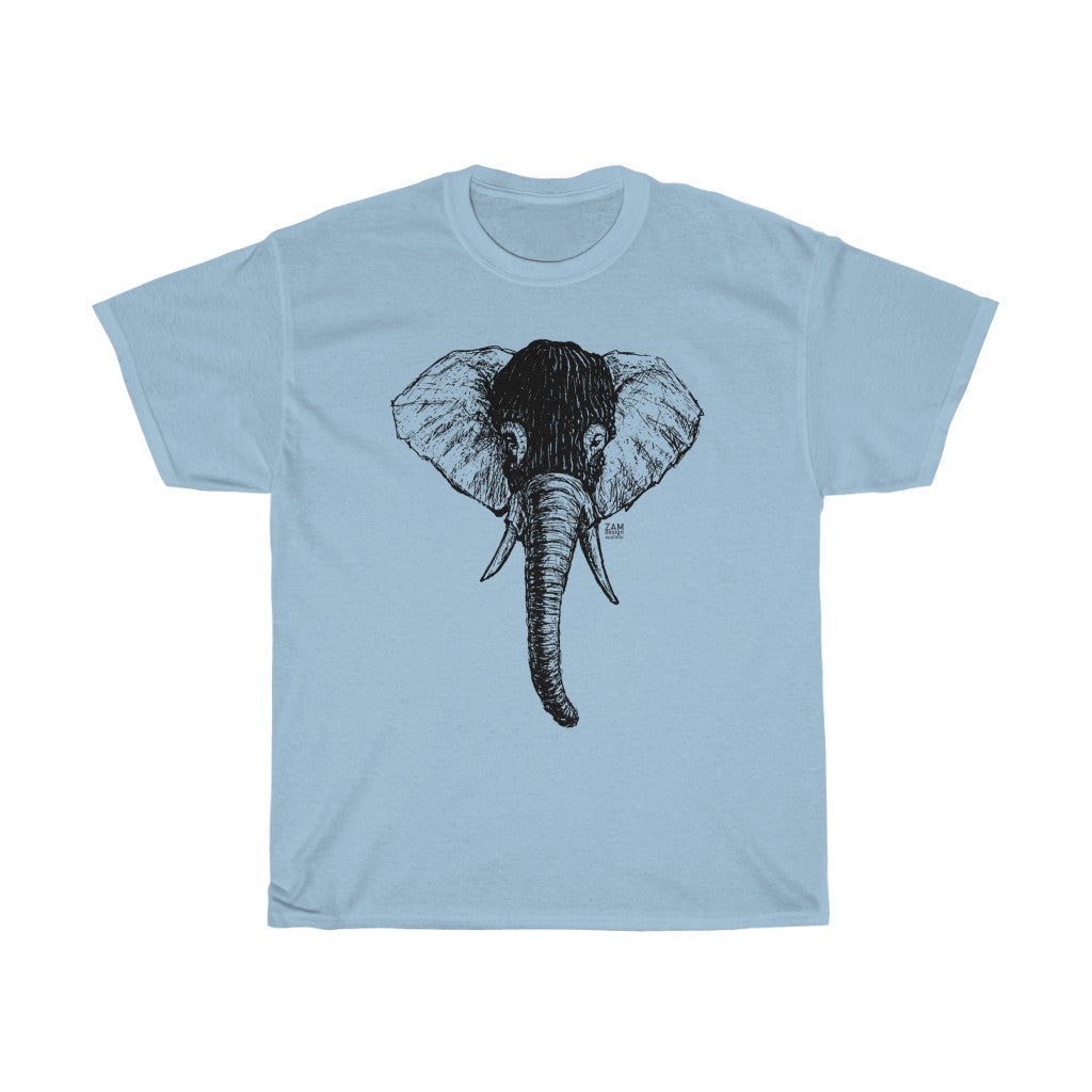 Thug Life Elephant Heavy Cotton Tee