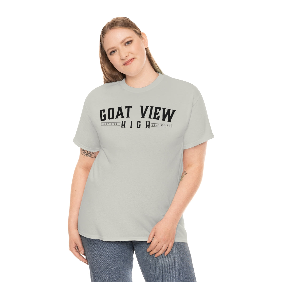 Goat View Heavy Cotton Tee