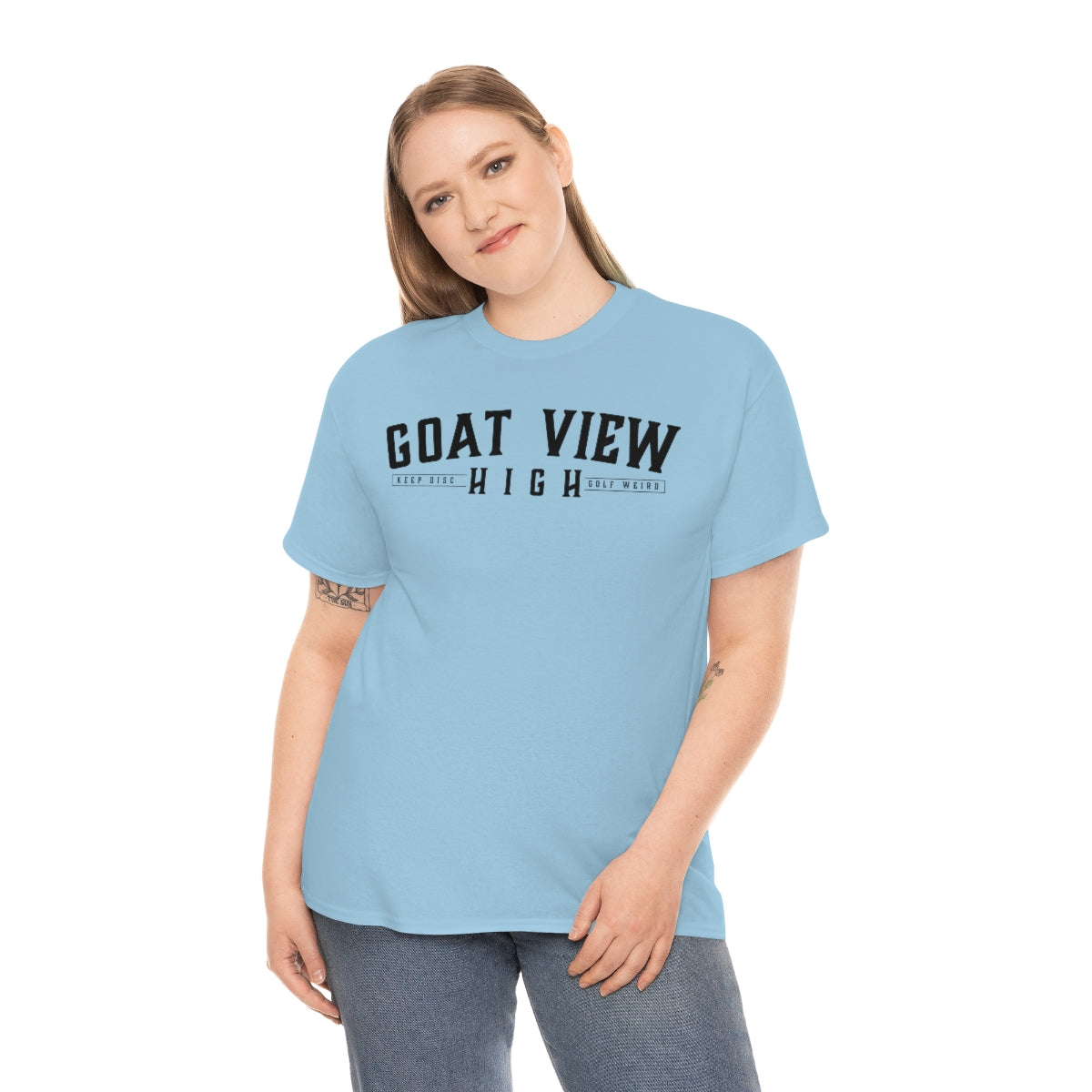 Goat View Heavy Cotton Tee