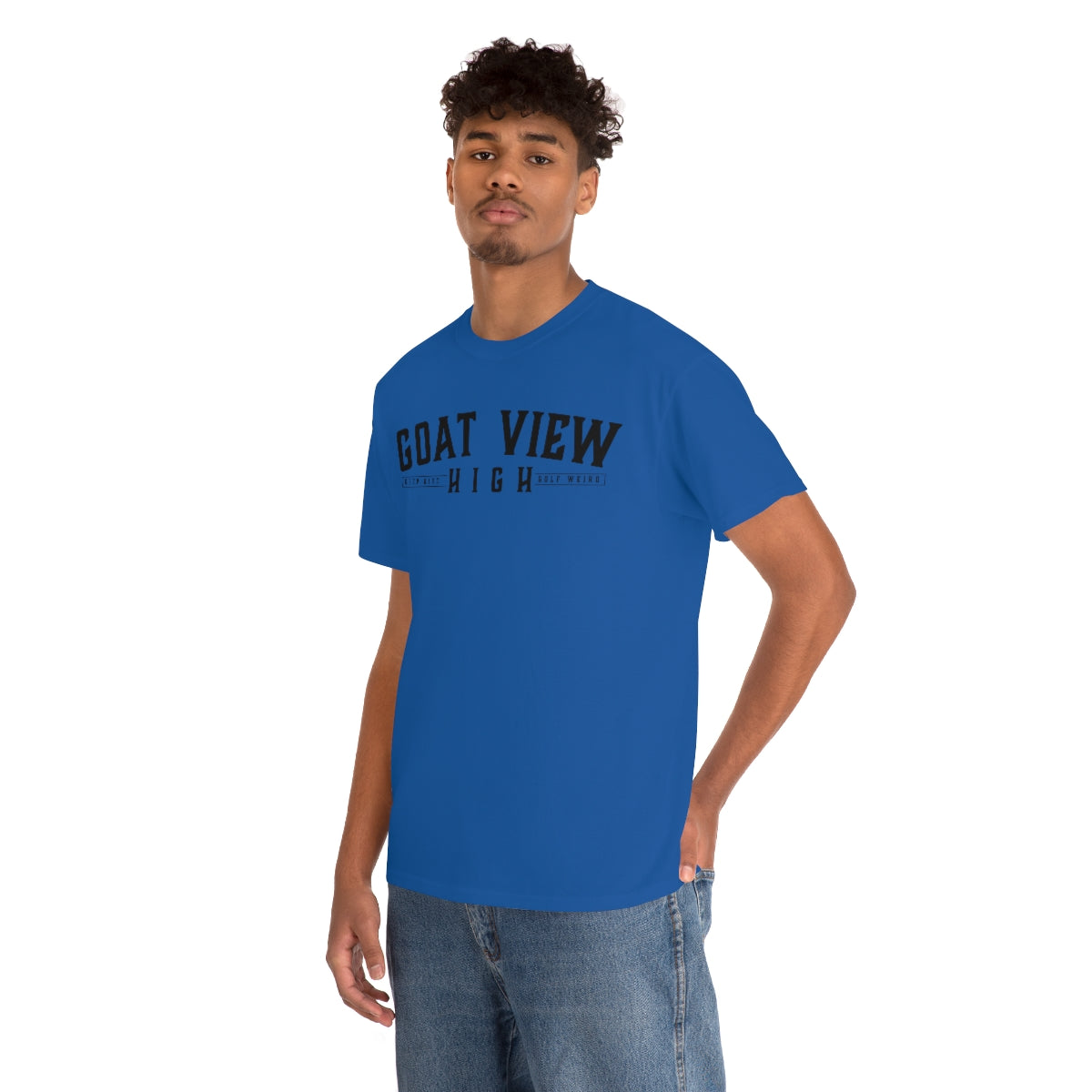 Goat View Heavy Cotton Tee