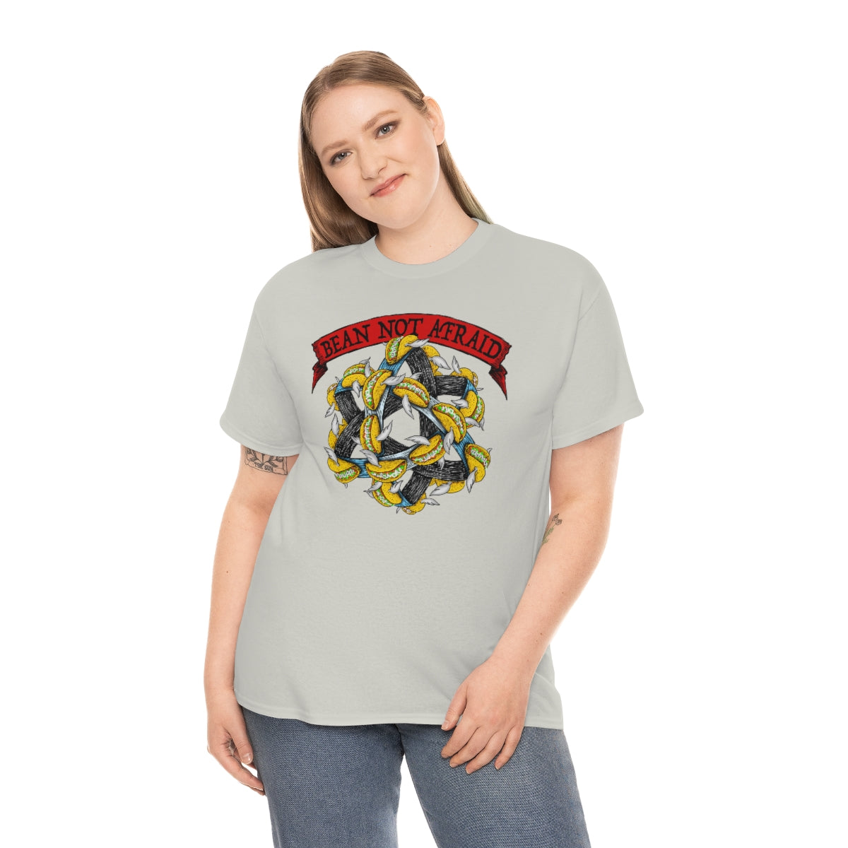 Bean Not Afraid (Banner) - Heavy Tee