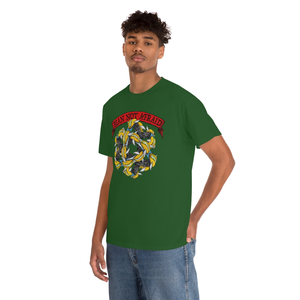 Bean Not Afraid (Banner) - Heavy Tee