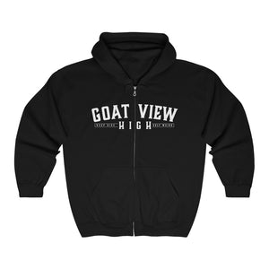 Goat View Zip Hoodie