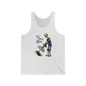 All My Balls Are Trippin (Alien) Tanktop