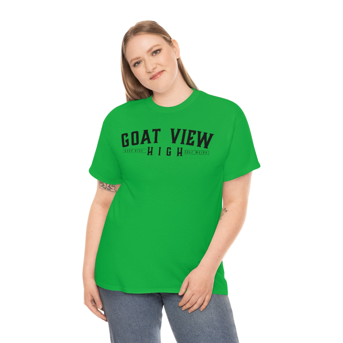 Goat View Heavy Cotton Tee