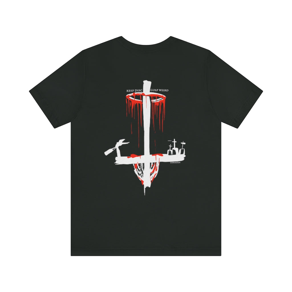 Inverted Cross Basket Tee