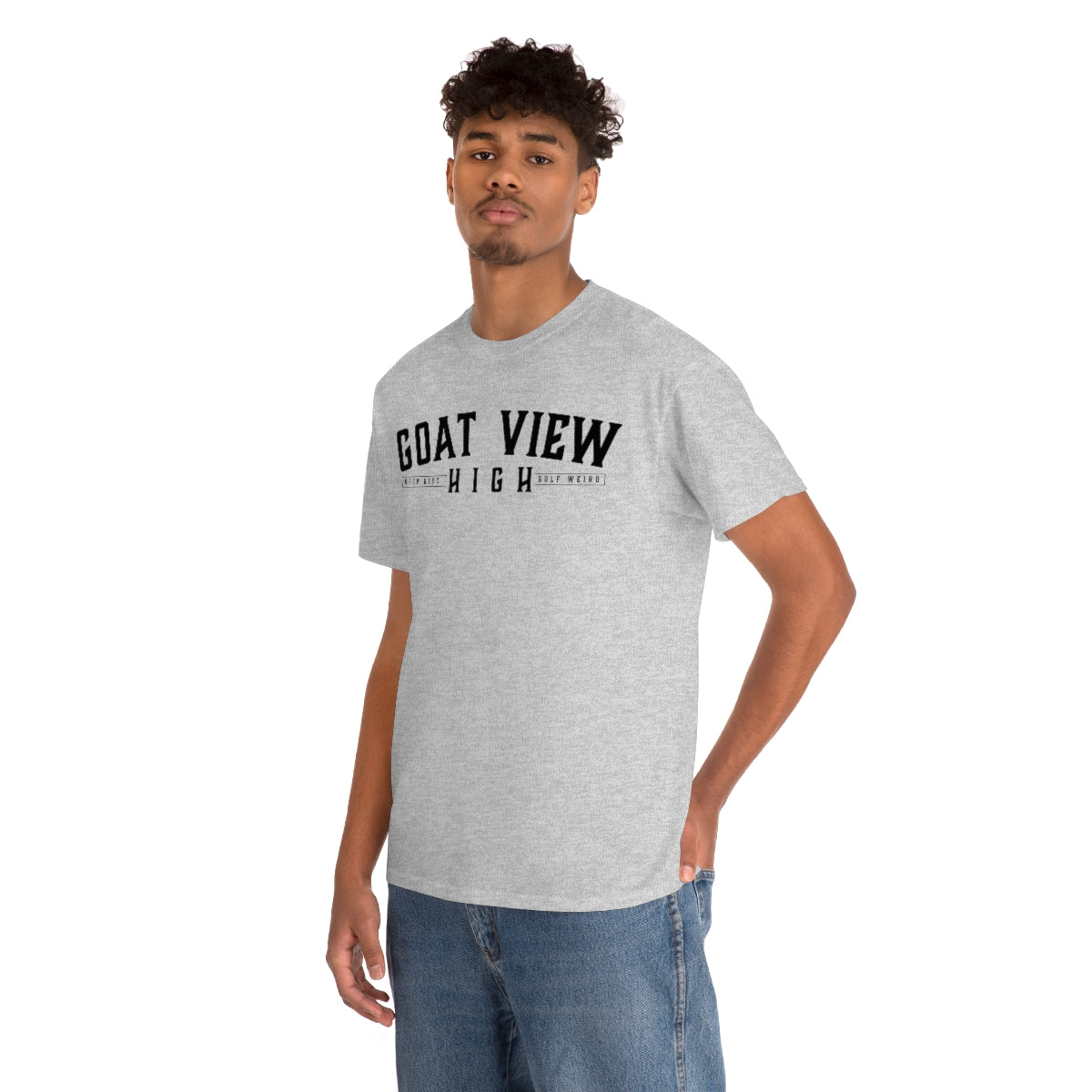 Goat View Heavy Cotton Tee