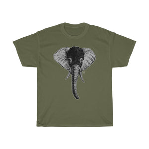 Thug Life Elephant Heavy Cotton Tee