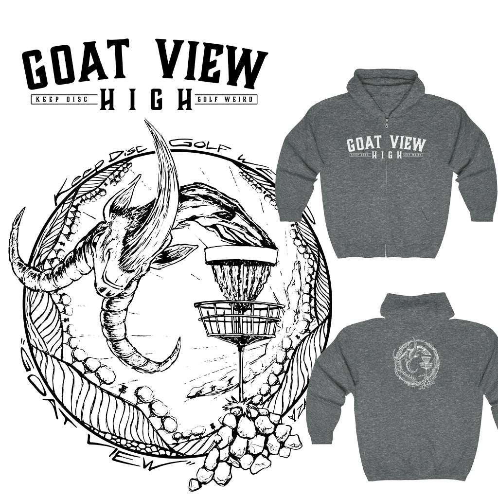 Goat View Zip Hoodie