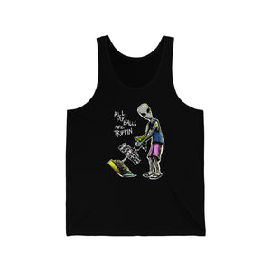 All My Balls Are Trippin (Alien) Tanktop