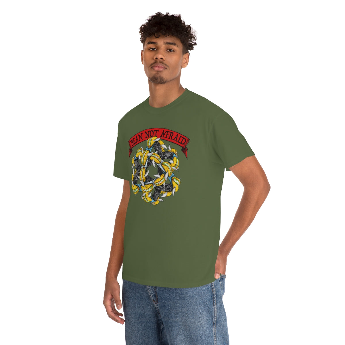 Bean Not Afraid (Banner) - Heavy Tee