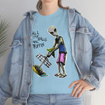 Load image into Gallery viewer, All My Balls Are Trippin (Alien) - Heavy Tee
