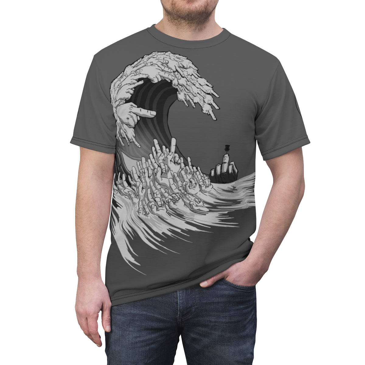 Fuji (Gray) - Custom Jersey Drifit