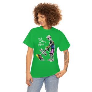 All My Balls Are Trippin (Alien) - Heavy Tee