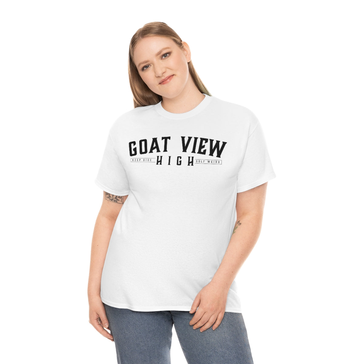 Goat View Heavy Cotton Tee