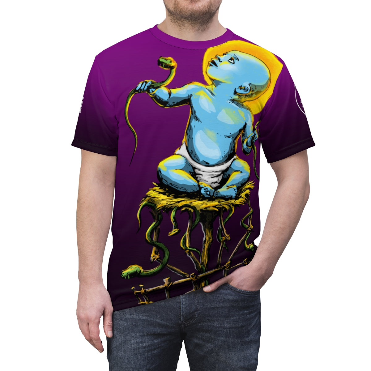 Snake Baby (Purple) - Custom Jersey Drifit