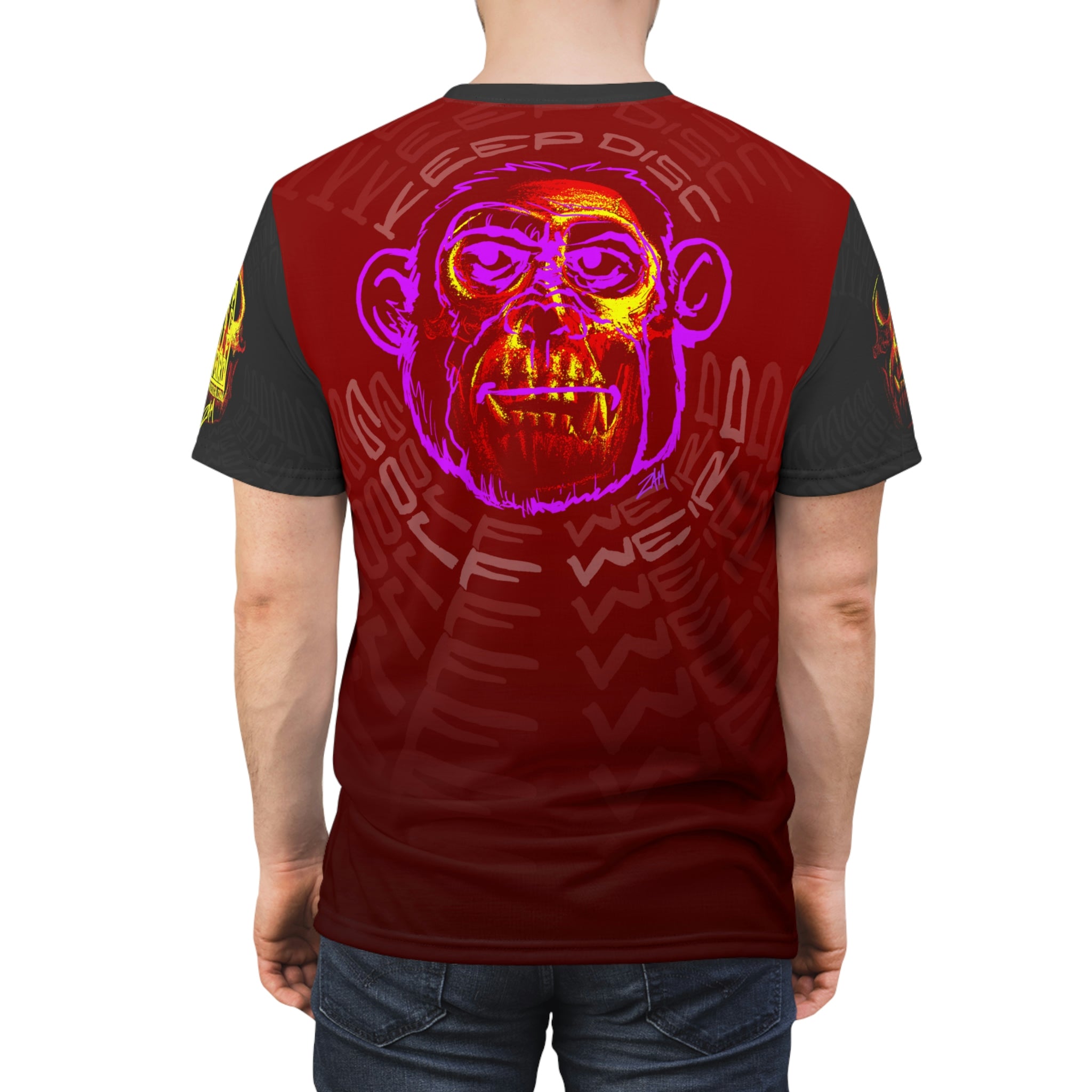 Chimpanzee Skull Drifit (Red)