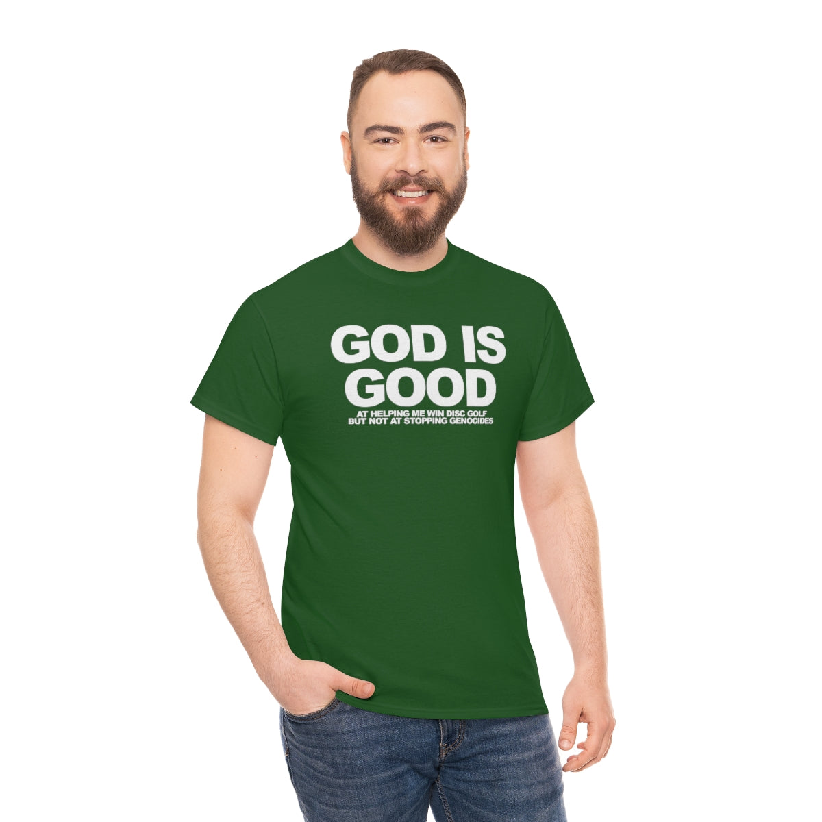 God Is Good Heavy Cotton Tee