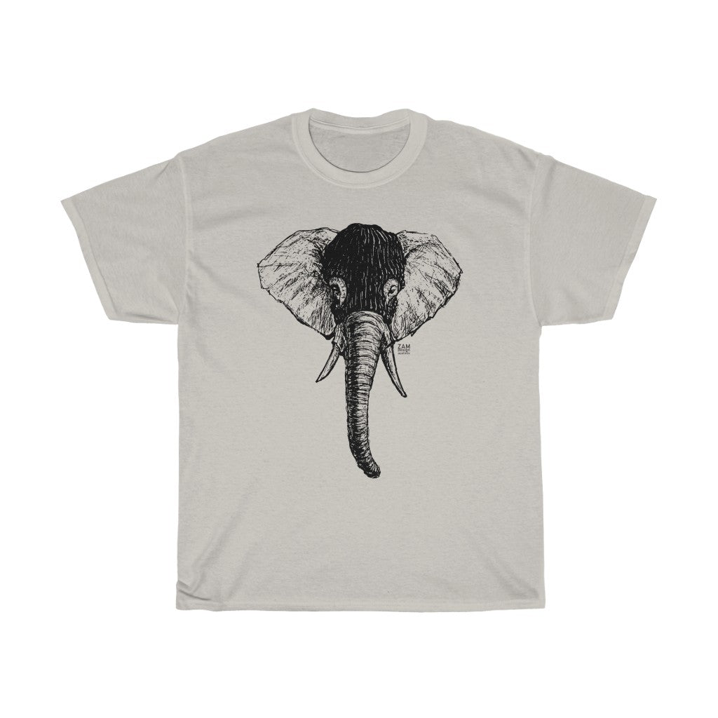 Thug Life Elephant Heavy Cotton Tee