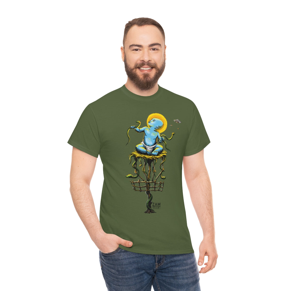 Snake Baby (Full Color) Heavy Tee