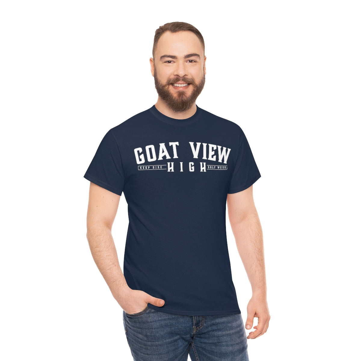 Goat View Heavy Cotton Tee