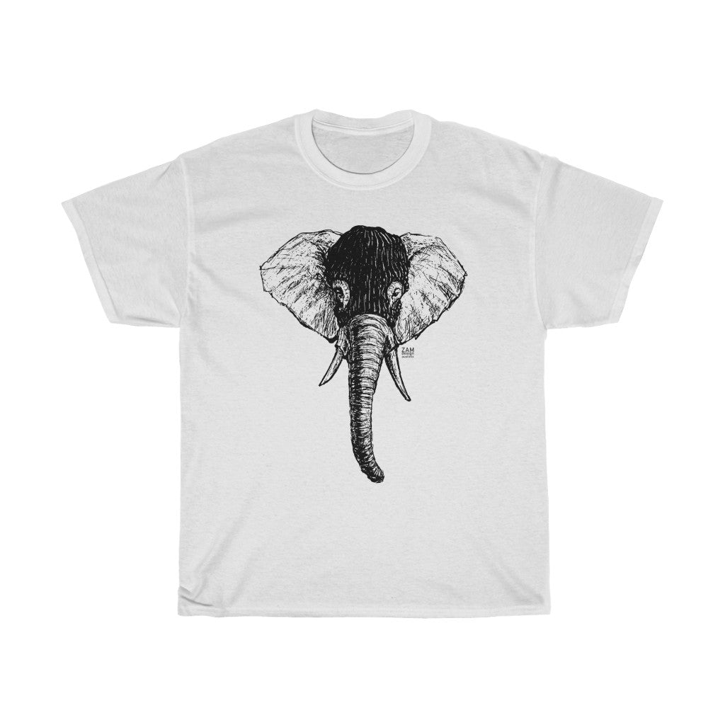 Thug Life Elephant Heavy Cotton Tee