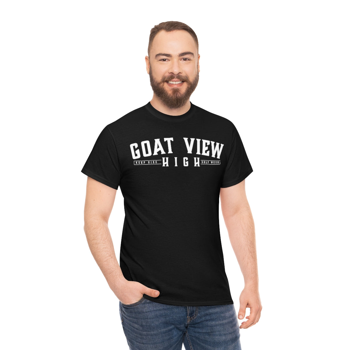 Goat View Heavy Cotton Tee