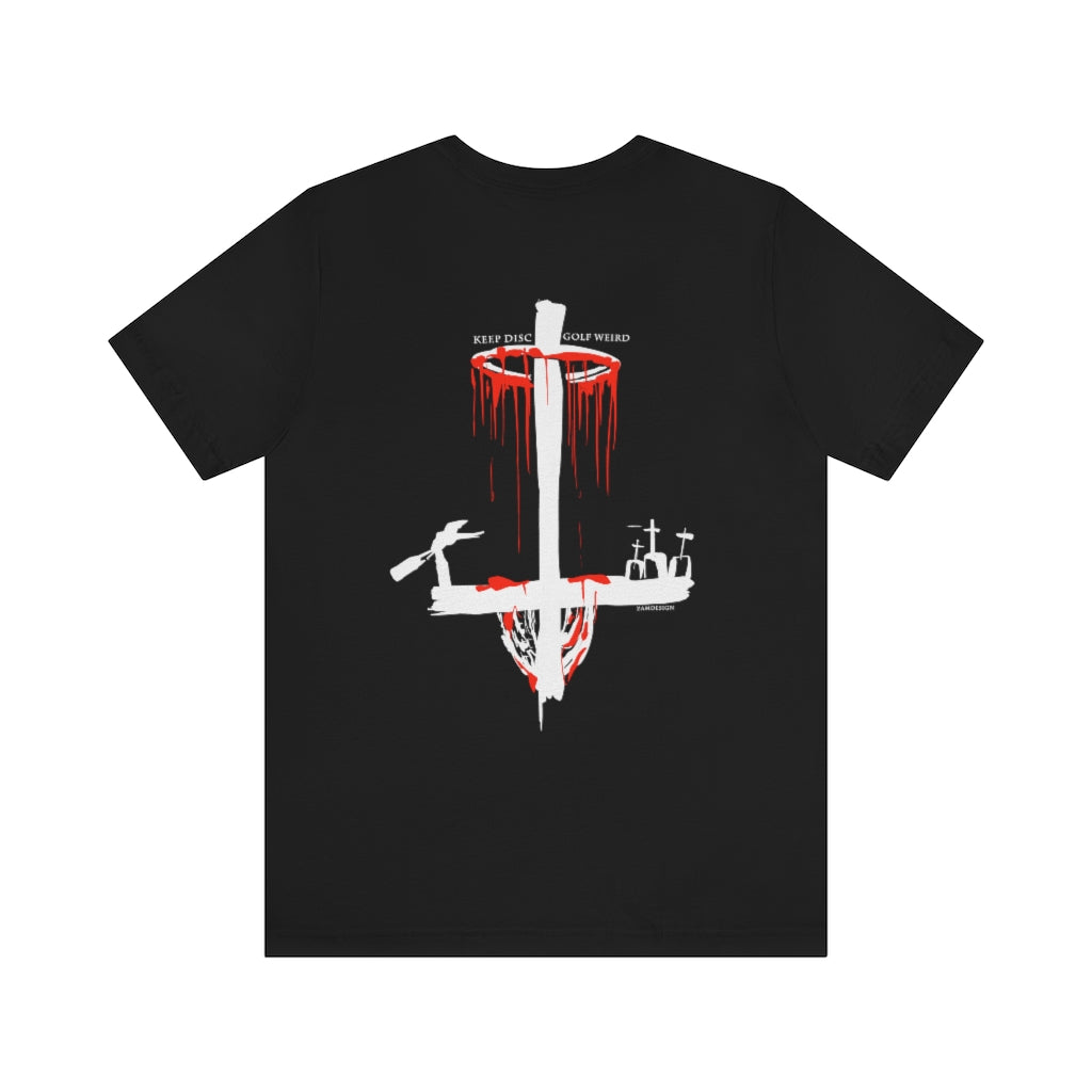 Inverted Cross Basket Tee