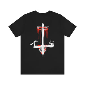 Inverted Cross Basket Tee