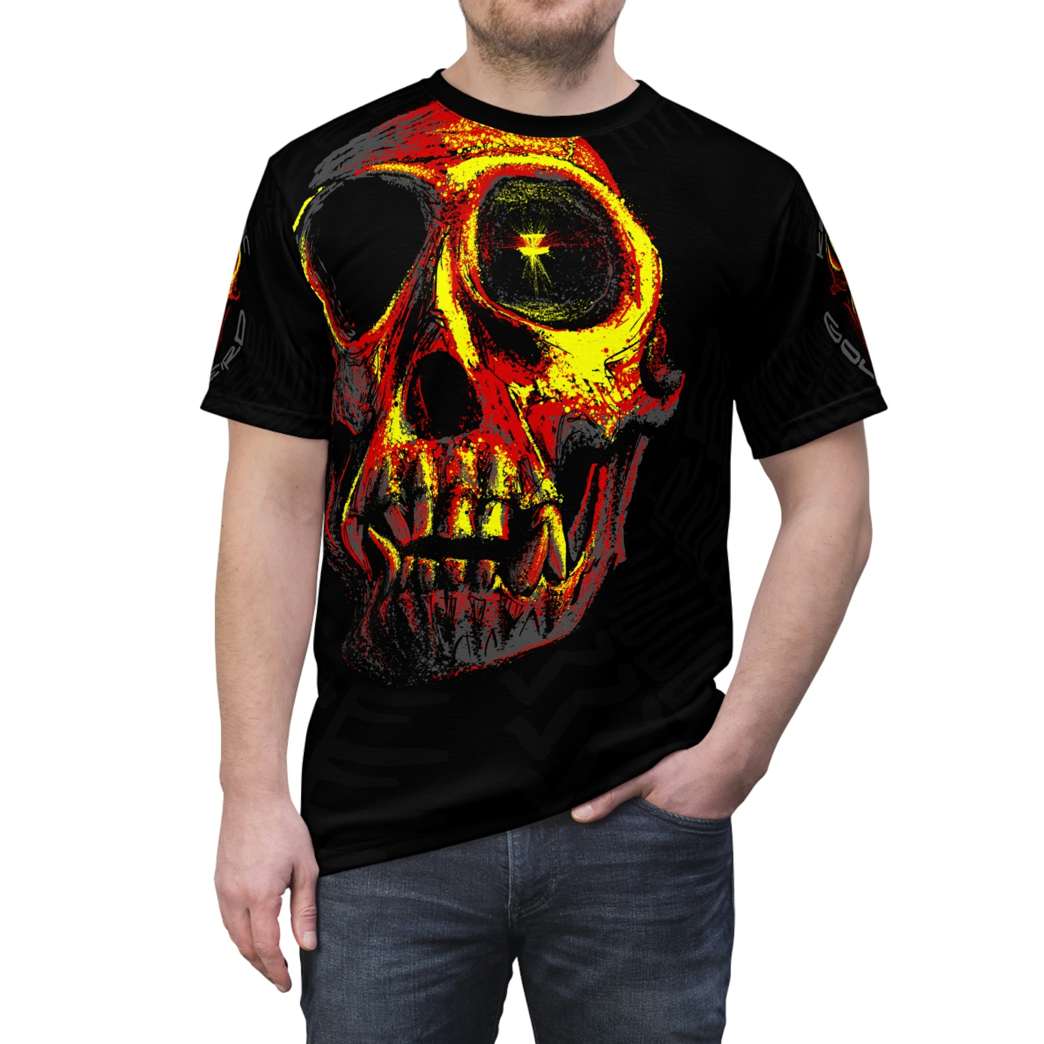 Chimpanzee Skull Drifit (Black)