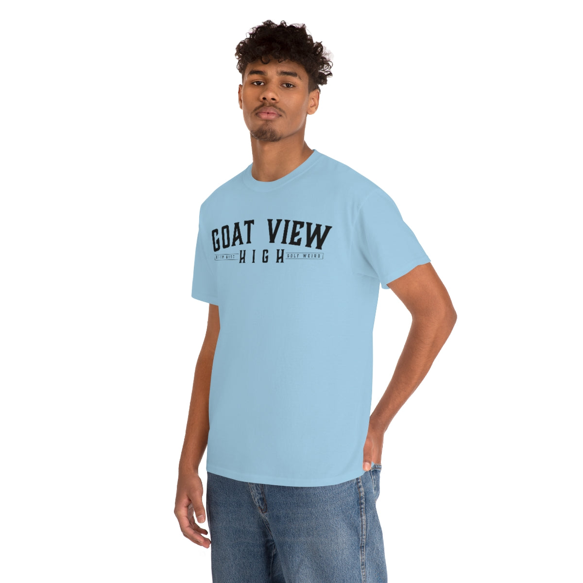 Goat View Heavy Cotton Tee