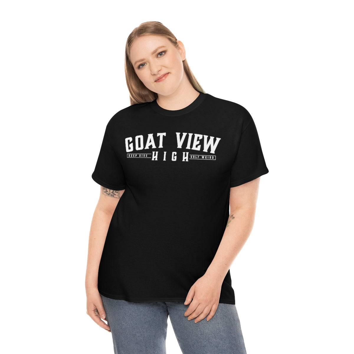 Goat View Heavy Cotton Tee