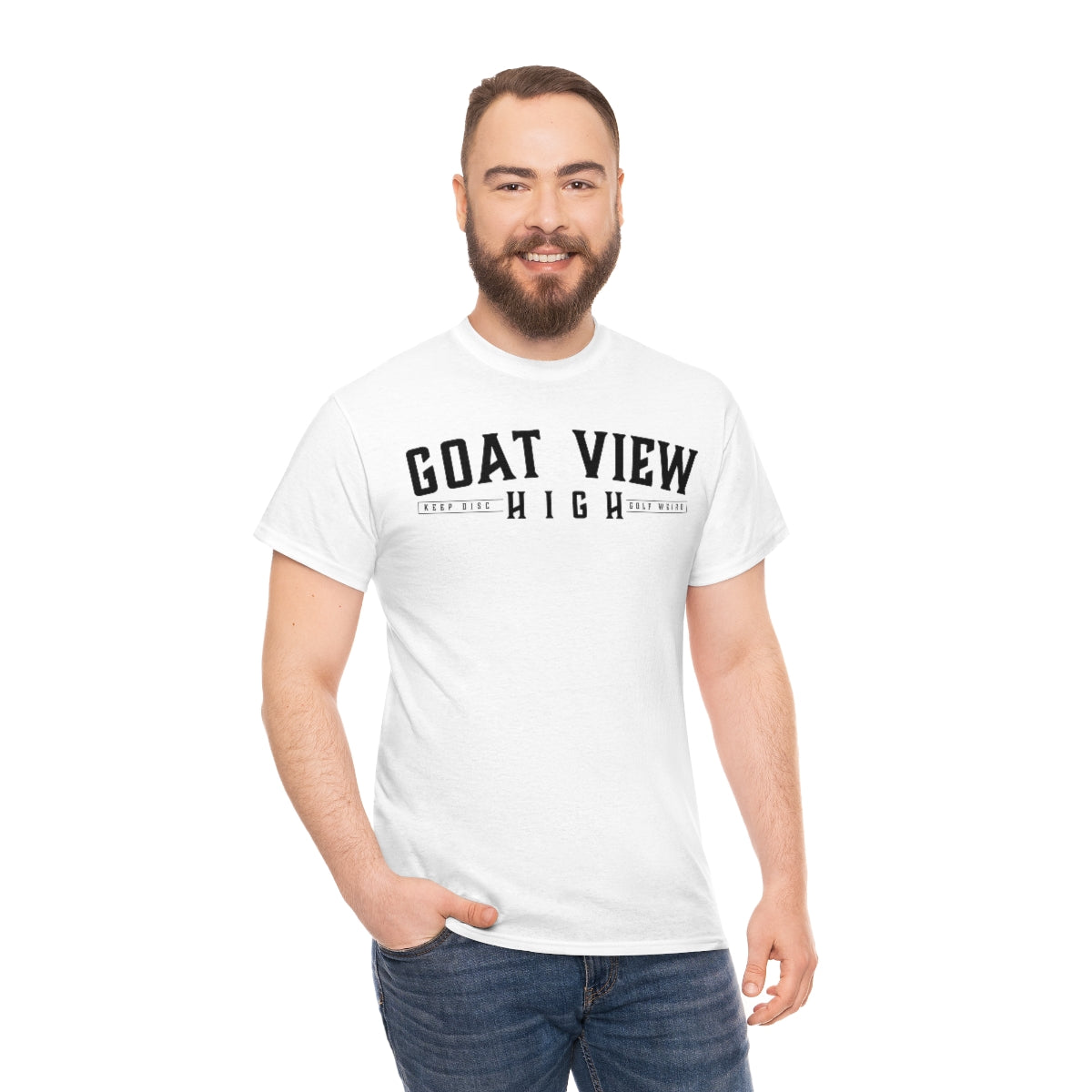 Goat View Heavy Cotton Tee